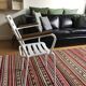 Fauteuil en métal blanc