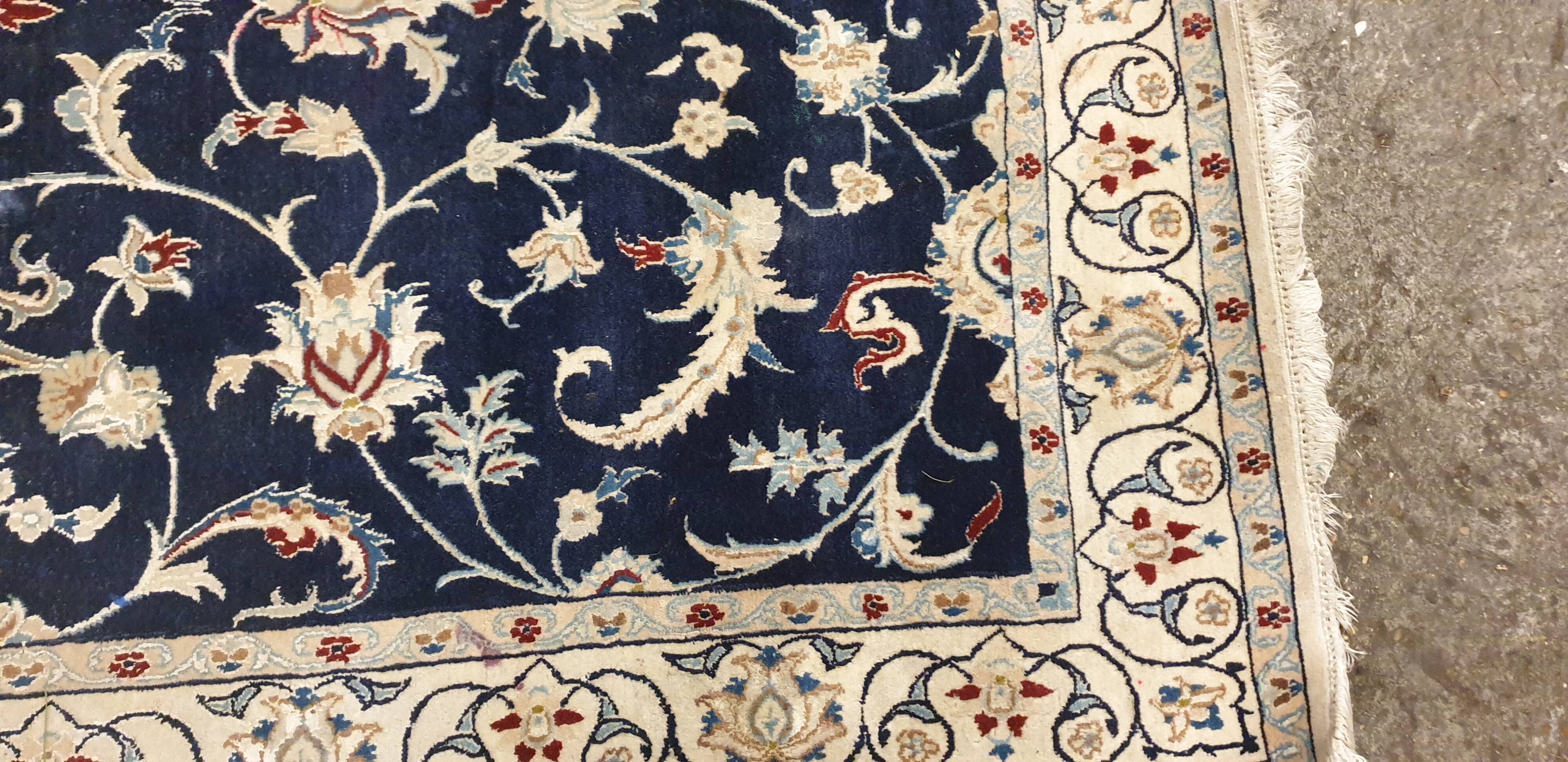 Persian floral tree of life rug Iran