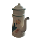 Enamelled sheet metal coffee maker