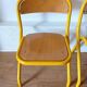Lot de 4 chaises maternelle