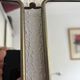 Vintage 1960 triptych mirror barber hairdresser Japonese style - 25 x 60 cm