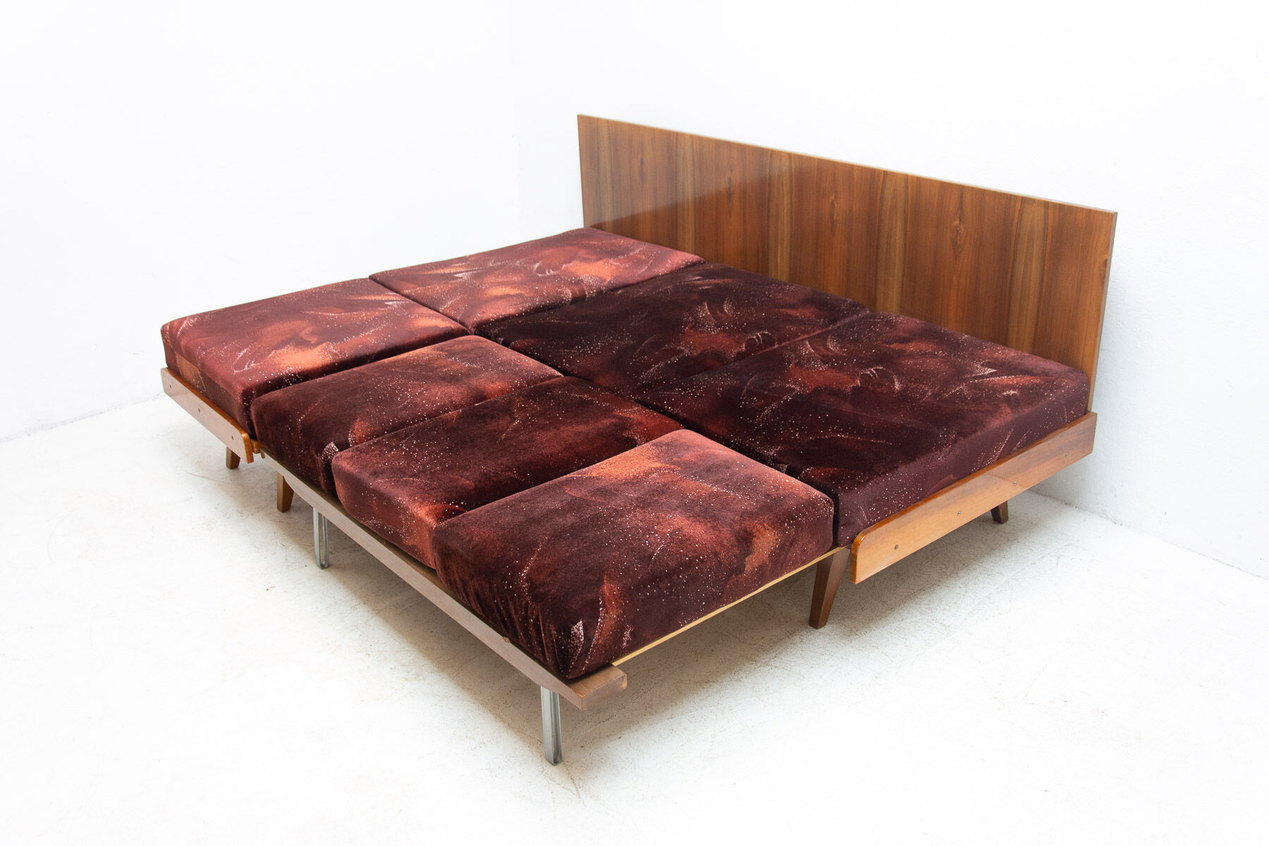 Midcentury Corner Folding Sofa by František Jirák for Tatra Nábytok, 1960s, CZ