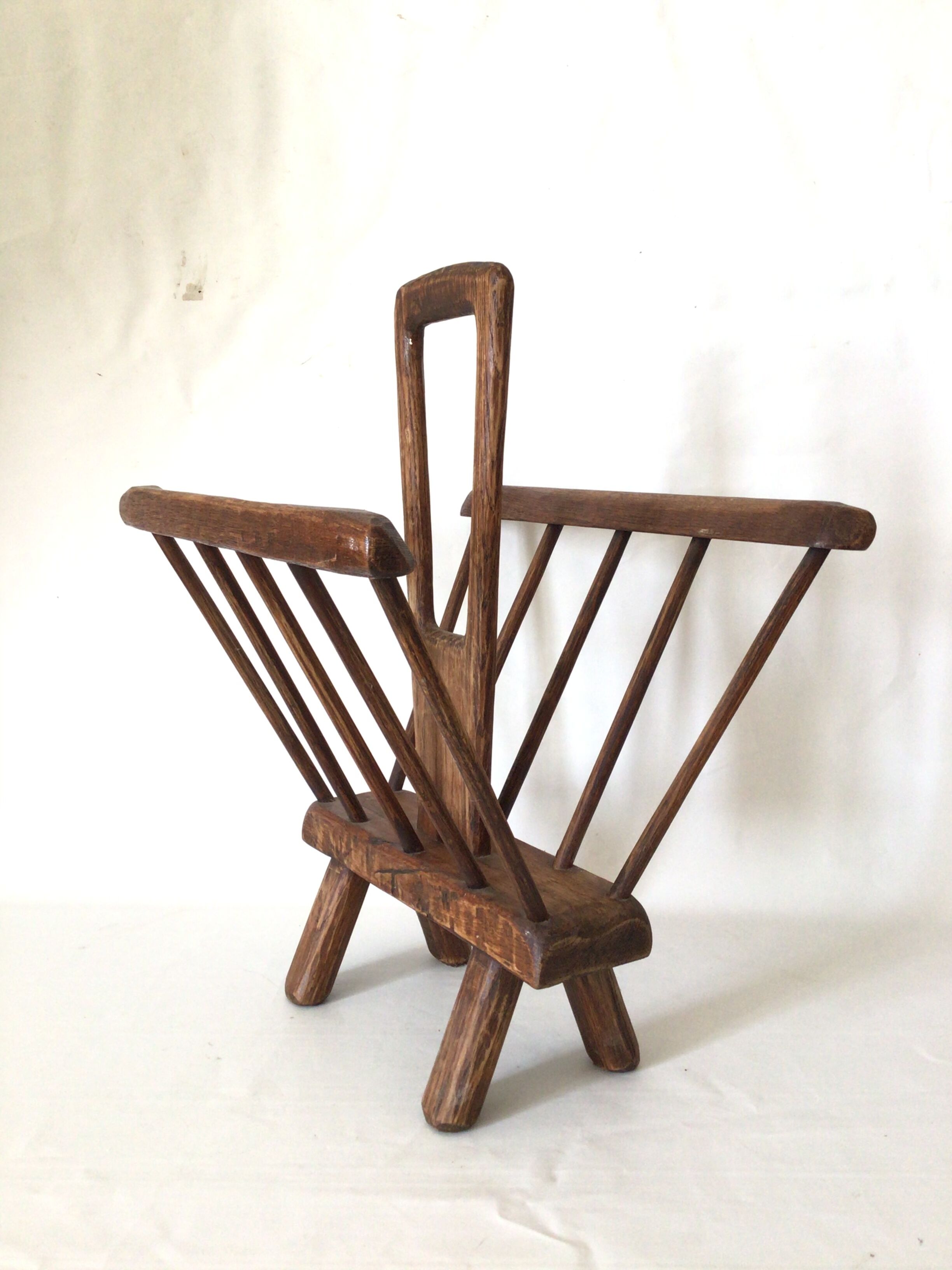 Brutalist Oak Magazine Door