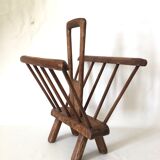 Brutalist Oak Magazine Door