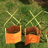 4 fauteuils de camping