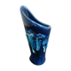VASE SOLIFLOR VALLAURIS OR POT A PENS SHELL SHAPE