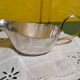 Silver-plated metal gravy boat, made by Meurgey silversmiths in Paris