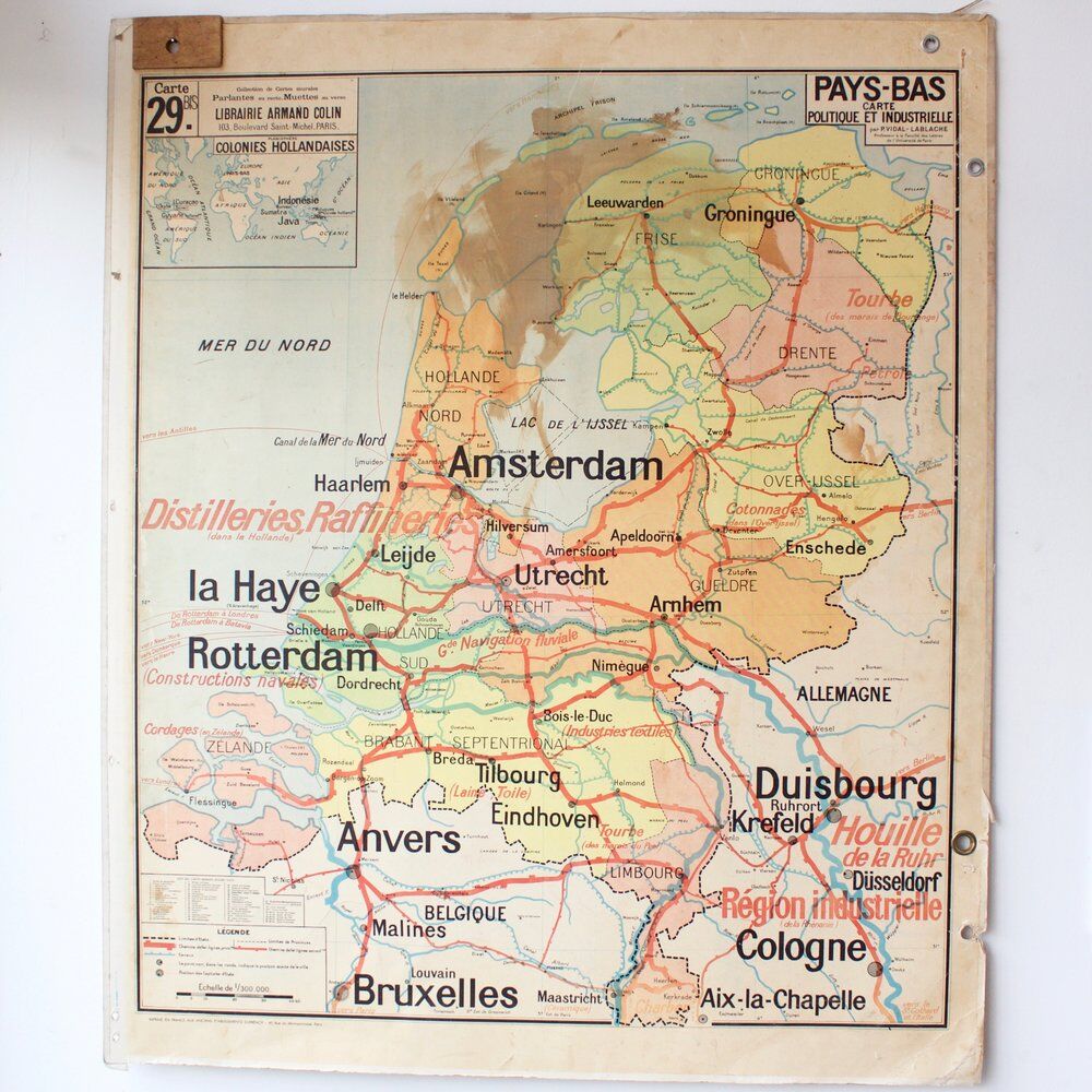 French school of the 1960s map