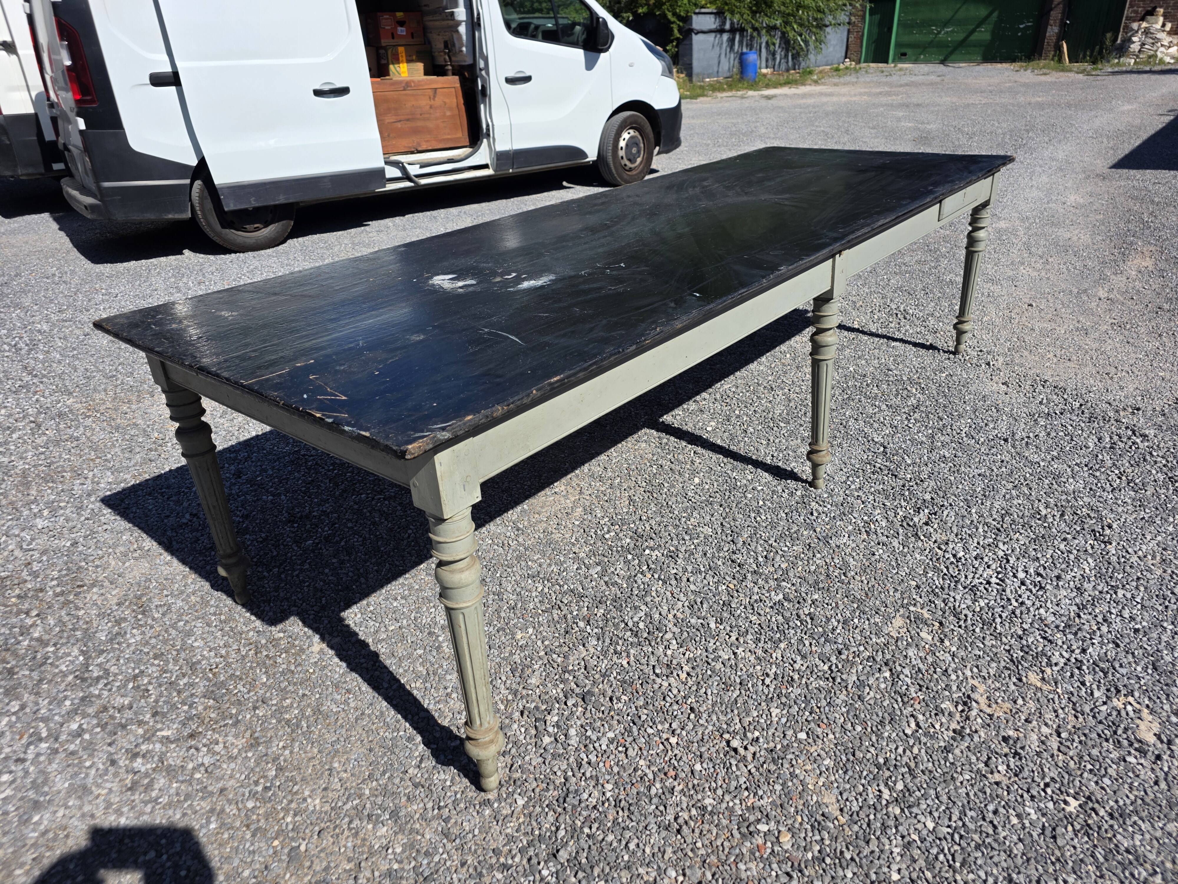 Old farmhouse table, 300 × 108cm
