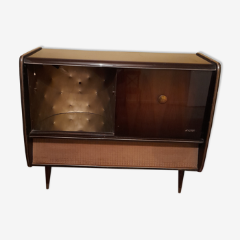 Radio furniture and record player