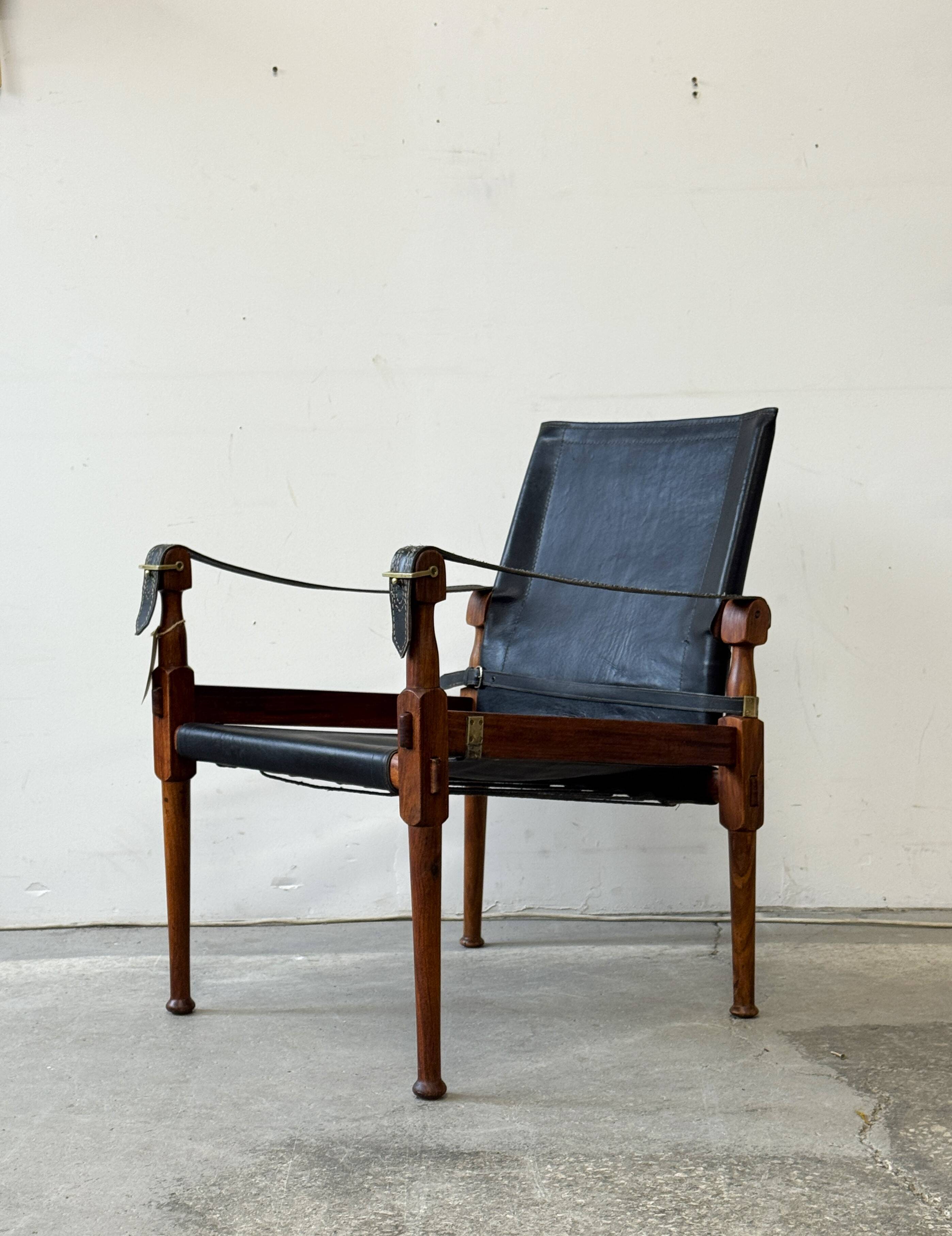 Safari Armchair, M. Hayat & Bros, Pakistan, 1970s, vintage