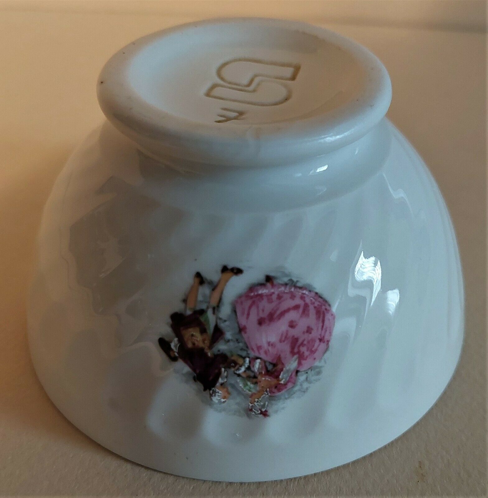 Porcelain bowl Sarreguemines 60s