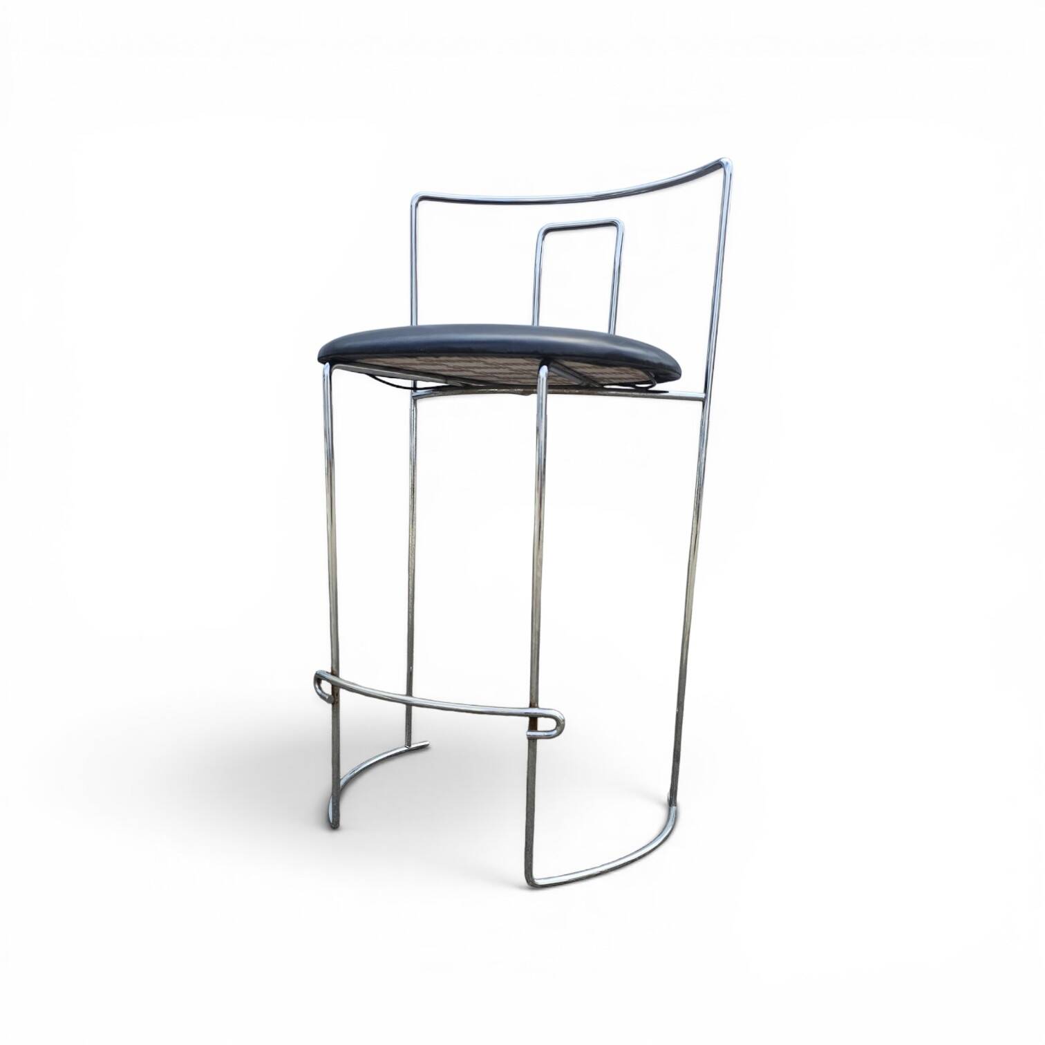 2 x Gaja stool by Kazuhide Takahama for Simon Gavina / black leather