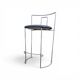 2 x Gaja stool by Kazuhide Takahama for Simon Gavina / black leather