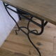 Wrought iron console