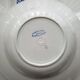 5 Hollow plates opaque porcelain from Badonviller