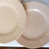 4 dessert plates by Digoin Sarreguemines