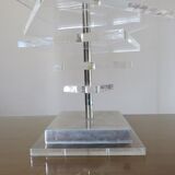 70s Roche Bobois Plexiglas Lamp