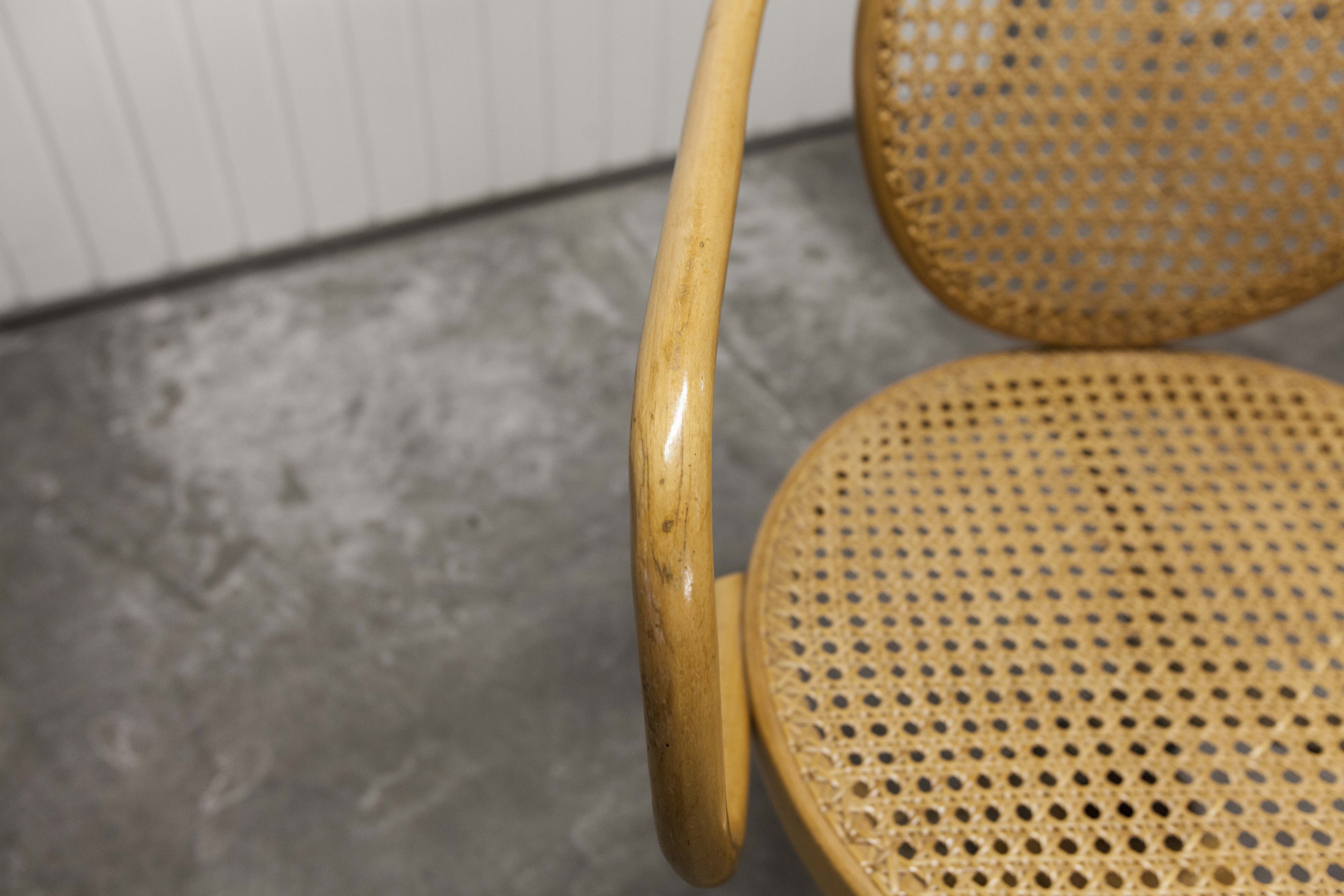 Thonet swivel armchair