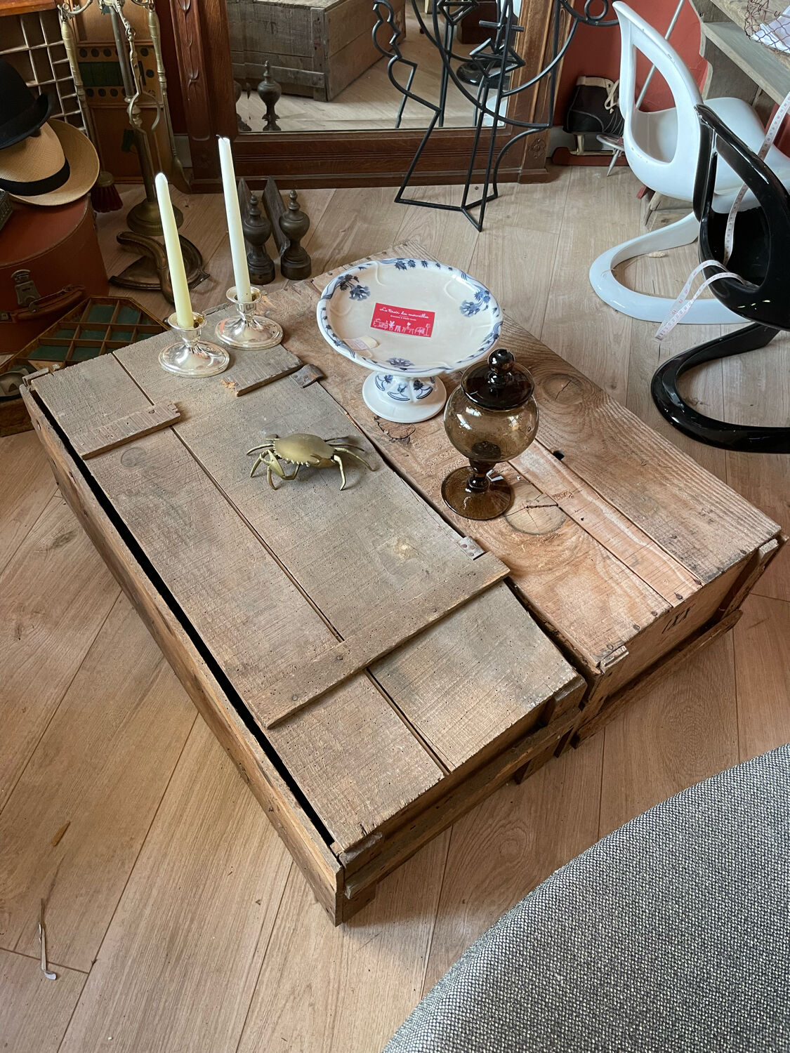 Pair of old ELJ cases