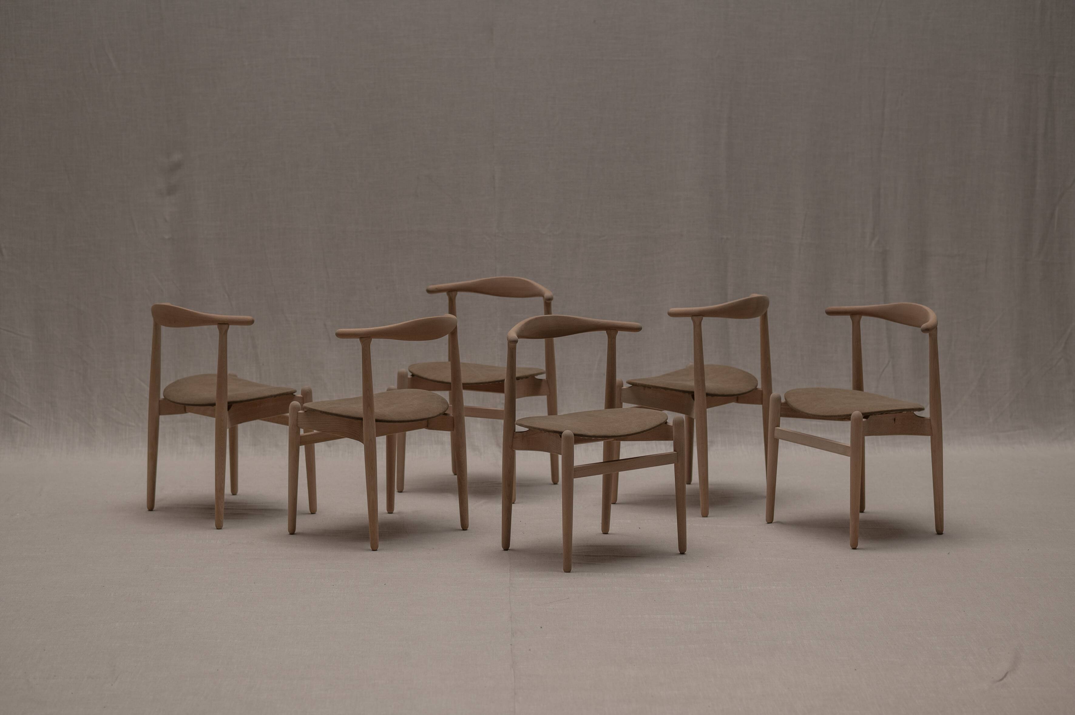 Model FH 1934 dining chairs by Hans J. Wegner