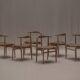 Model FH 1934 dining chairs by Hans J. Wegner