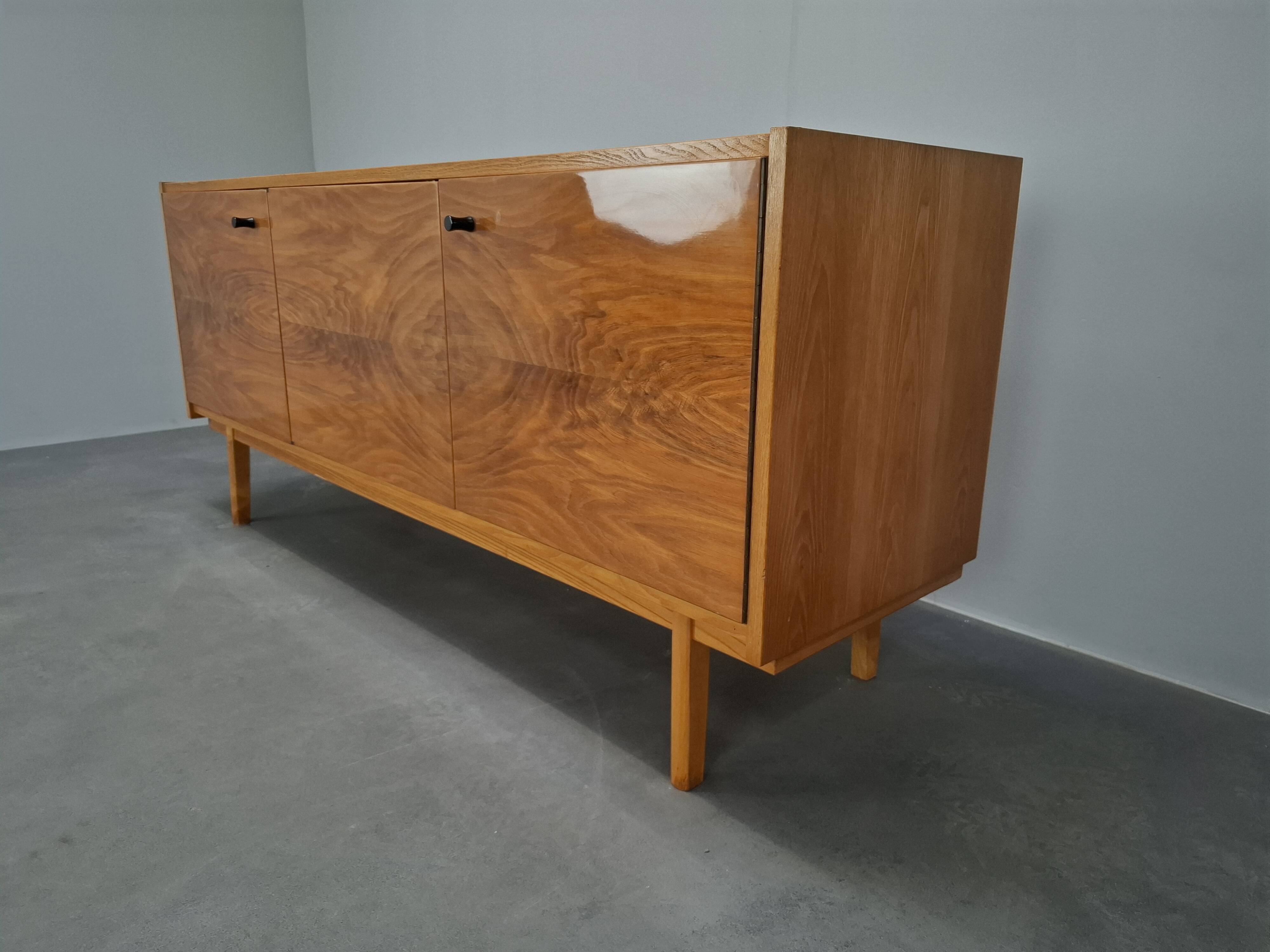 Mid-Century Modern Sideboard, Czechoslovakia, 1960s