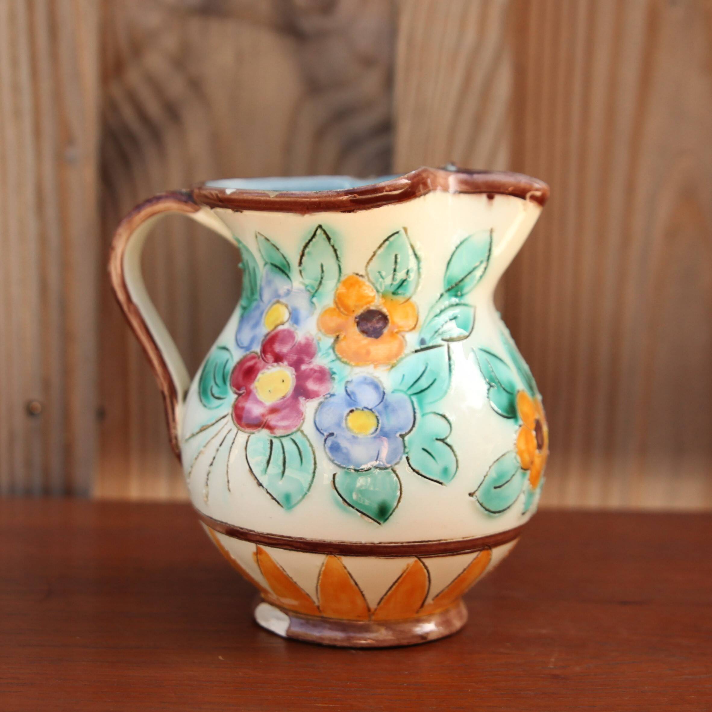 Monaco ceramic pitcher