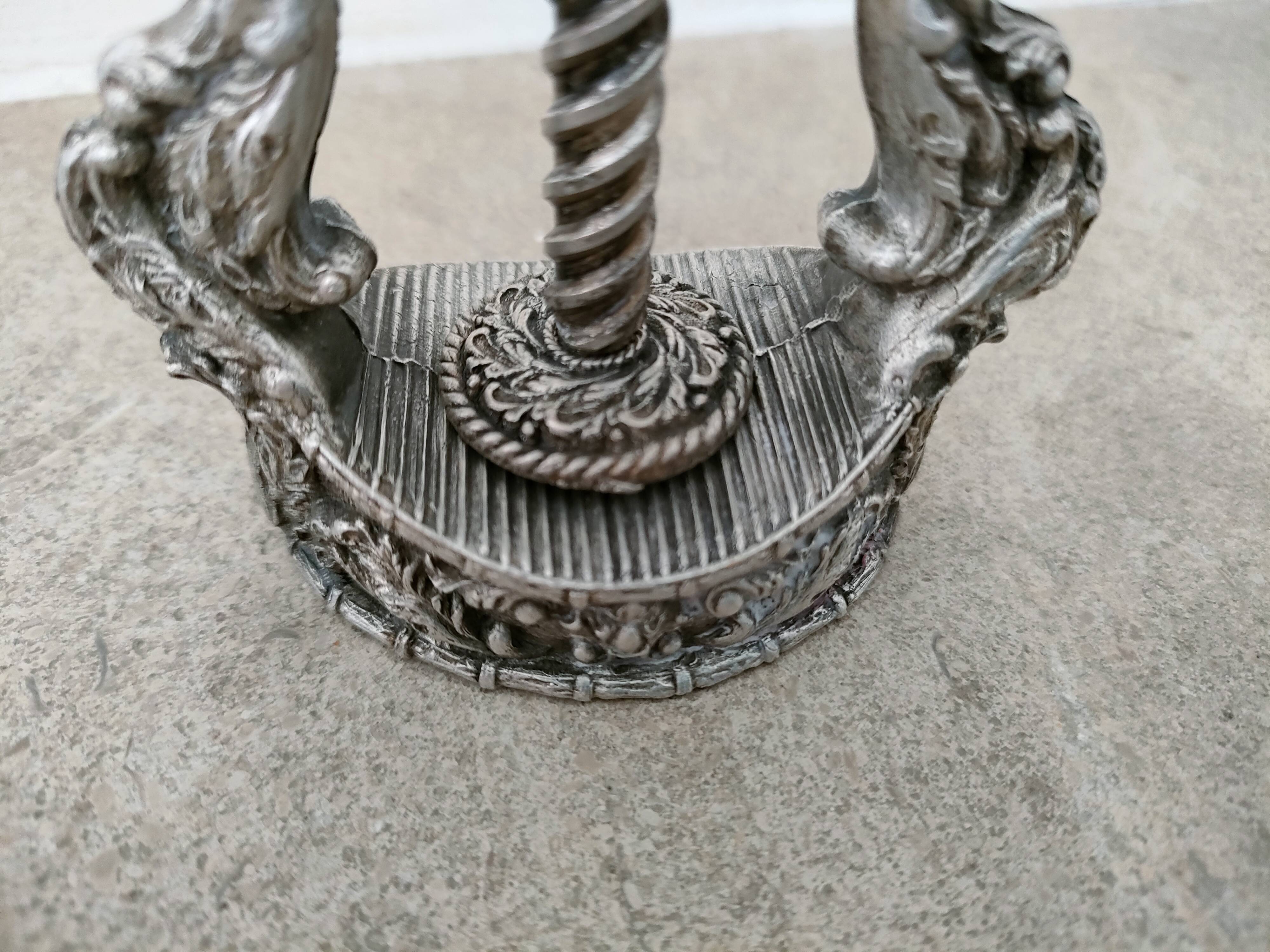 Nutcracker/walnut press Art-Deco - silver metal - 30s - France