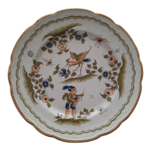 Assiette Décorative - moustier