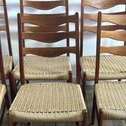 Danish vintage chairs (set of 8) by Arne Wahl Iversen 1960s
