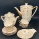 Villeroy & Boch porcelain tea set roses and gilding
