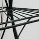 Lampadaire plissé des années 50 avec support.