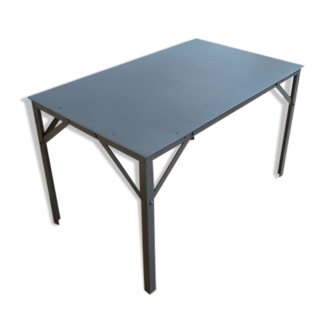 All metal coffee table