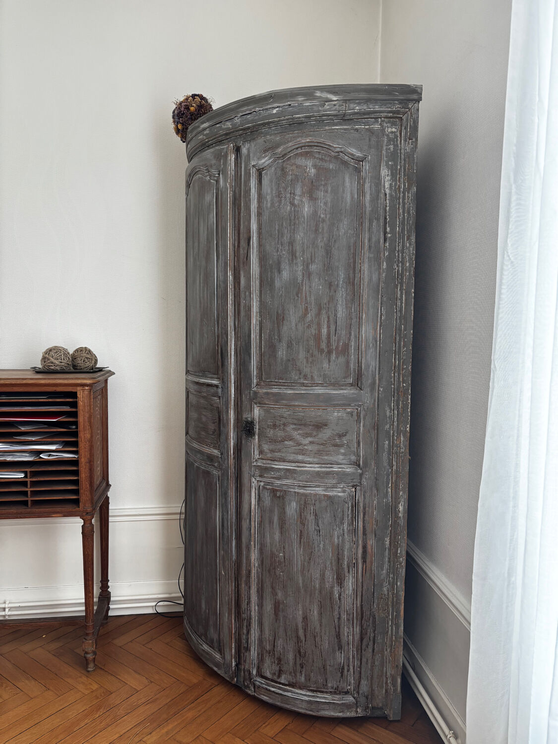 Antique corner cabinet