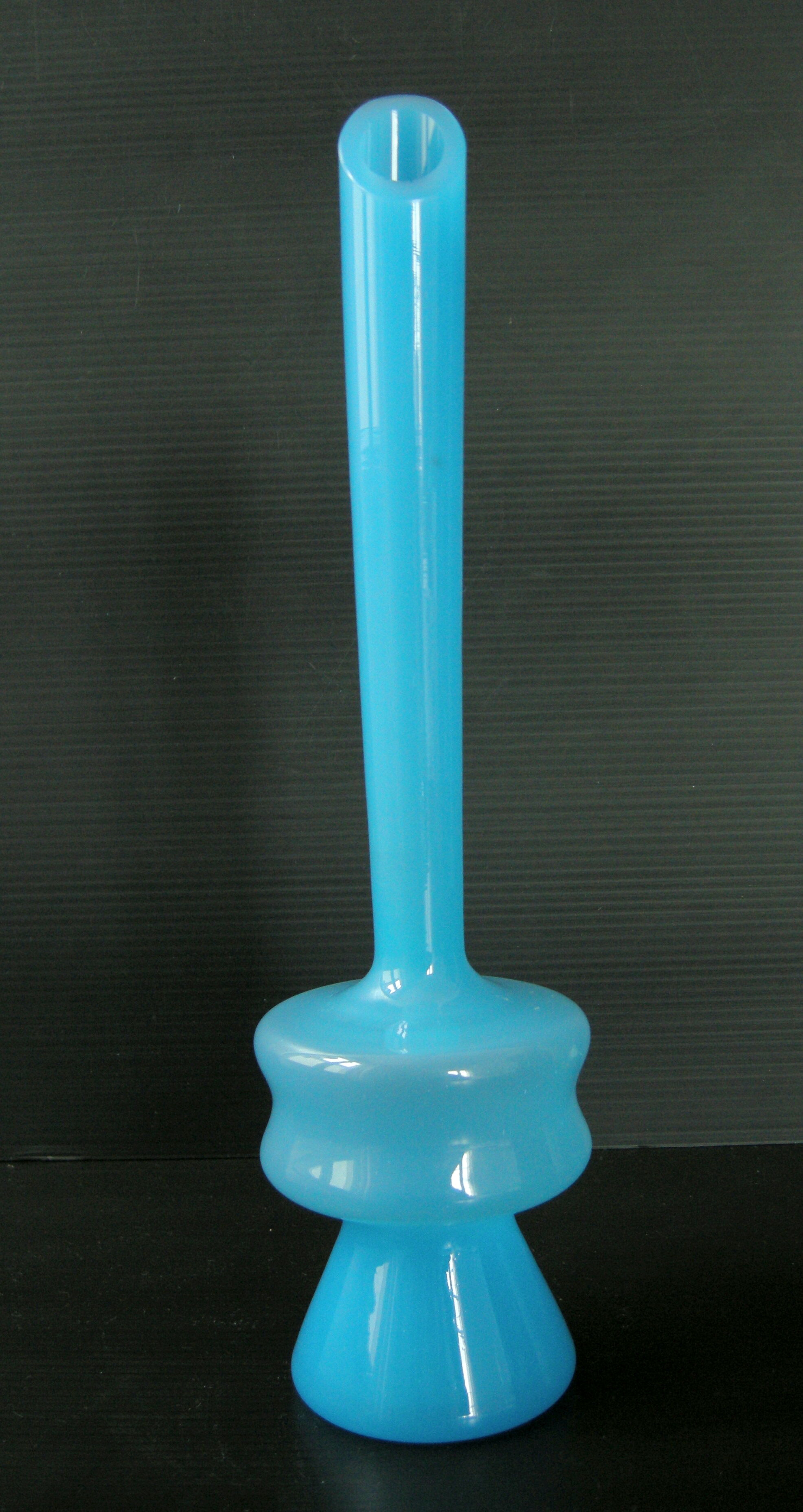 Vintage soliflore vase 1960 glass