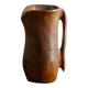 French Sculptural Wooden Pitcher Attr. to Alexandre Noll, 1960s