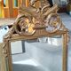 Miroir de table  en bois doré style Louis XVI