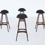 Erik Buch 'OD61' Bar Stools in rosewood Odense Mobler