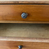 Cherry student work chest of drawers