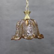 1980s Large Murano Glass Pendant Light, Italy