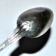 Set of 6 CHRISTOFLE Chinon coffee spoons, 14cm filet model
