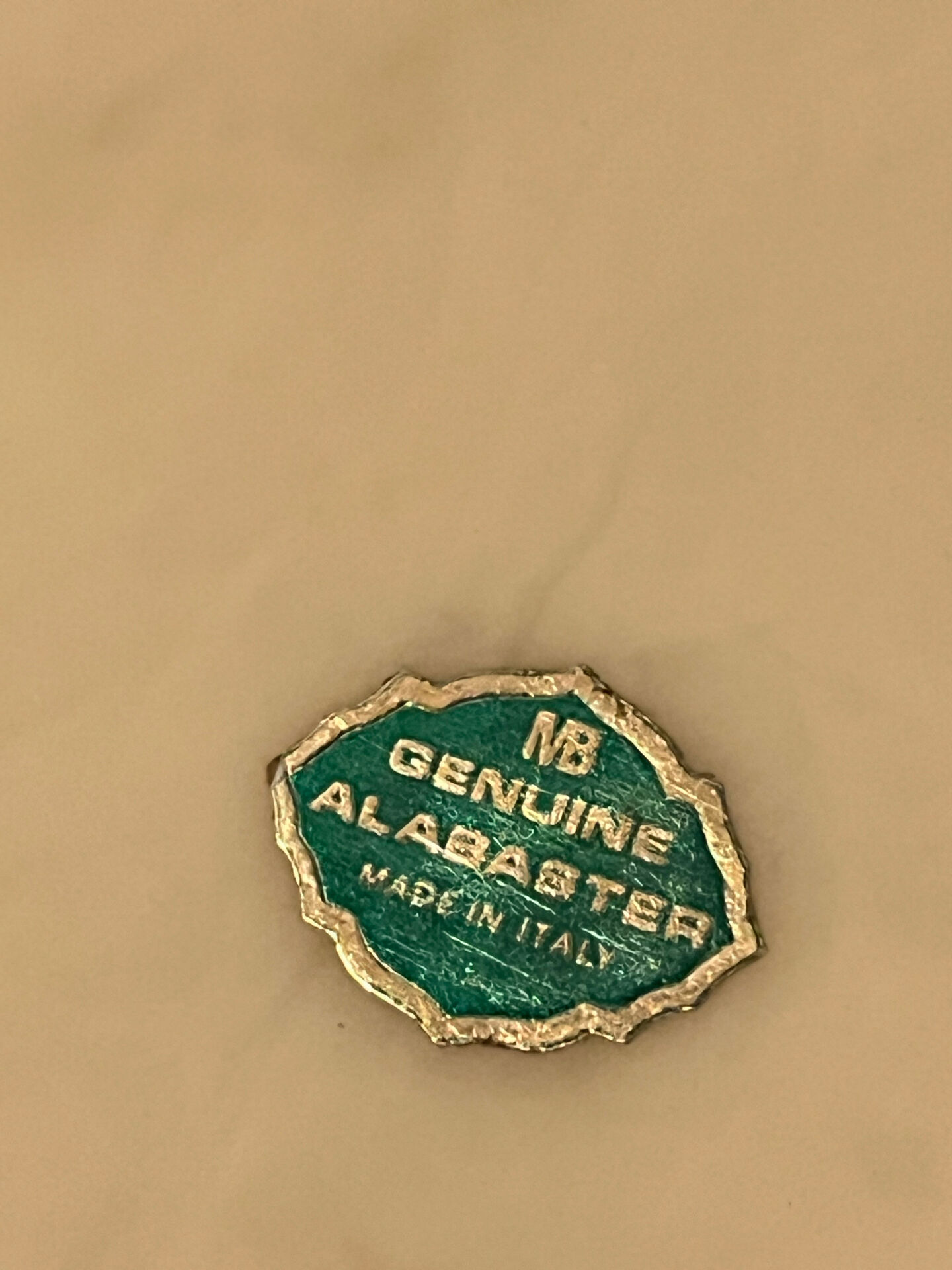 Alabaster ashtray