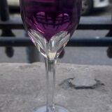 Baccarat Genove Amethyst Crystal Vodka Shot Glass