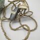 Lamp foot jeans Besnard 30 years almond green