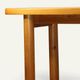 Table René Martin en pin massif moderniste, 1960