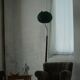 Organic Swedish floor lamp from the mid-century in burnt wood, Wabi Sabi, 1950s