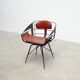 1950's French steel desk chair