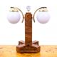 Paire de lampes de table Art Déco, Pologne, années 1950.