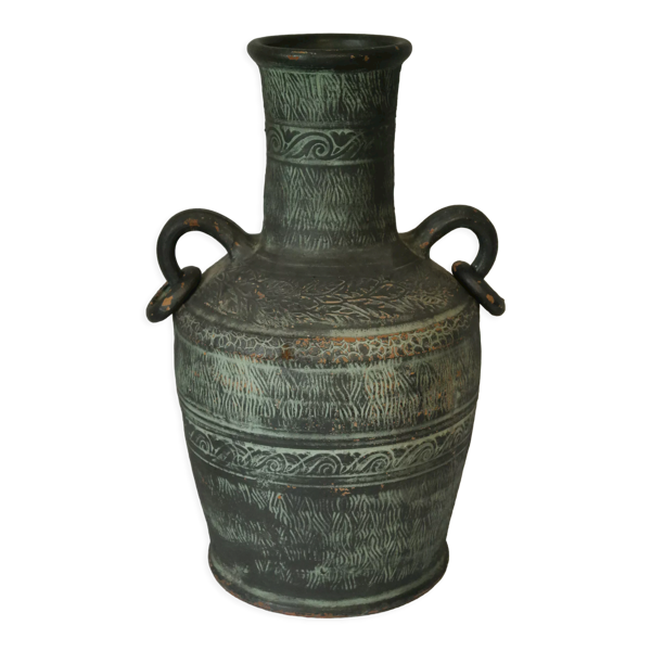 Jarre à eau terre cuite style antique XXème Espagne